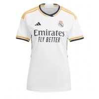 Real Madrid Vinicius Junior #7 Domáci Ženy futbalový dres 2023-24 Krátky Rukáv